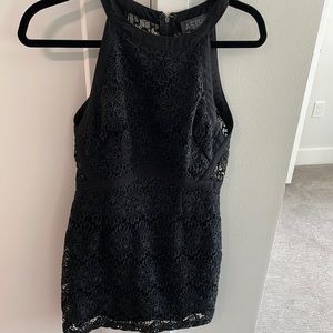 Beautiful black lace dress